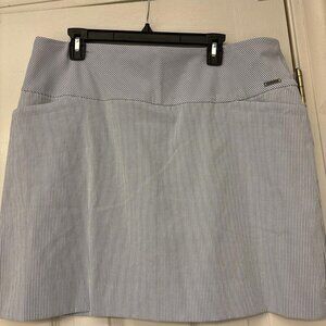 SC & Co Blue Stripe Pull-on Skirt Skort Women’s XXL - Golf Pickleball